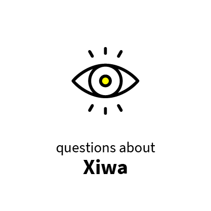 icoontje oog + tekst: vragen over Xiwa